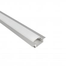 Nora NATL2-C23A - 4' Shallow Channel with Wings for COB Tape Light, Aluminum Finish