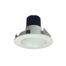 Nora NIO-4RNDC30XWW/10 - 4" Iolite LED Round Reflector, 1000lm / 14W, 3000K, White Reflector / White Flange