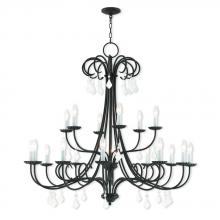 Livex Lighting 40870-92 - 18 Lt EBZ Foyer Chandelier