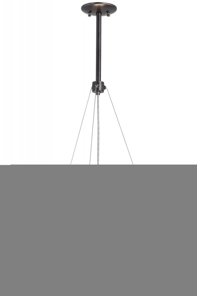 24" Wide Metro Fusion Ramoscelli Inverted Pendant