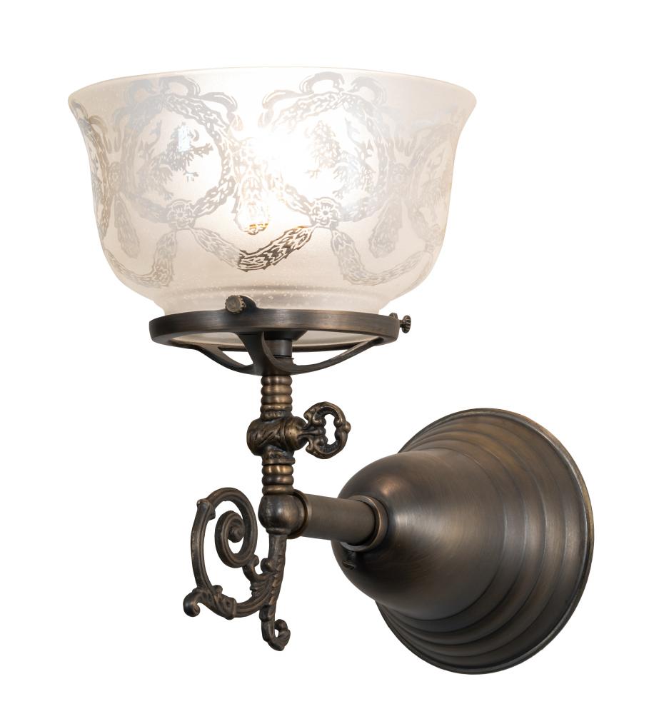 7" Wide Revival Gas & Electric Wall Sconce