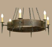 Meyda Blue 112812 - 47" Wide Warwick 6 Light Chandelier