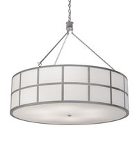 Meyda Blue 198495 - 48" Wide Cilindro Barnabas Pendant