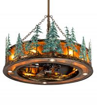 Meyda Blue 222081 - 45" Wide Tall Pines Chandel-Air