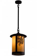 Meyda Blue 79281 - 12"W Fulton Winter Pine Pendant