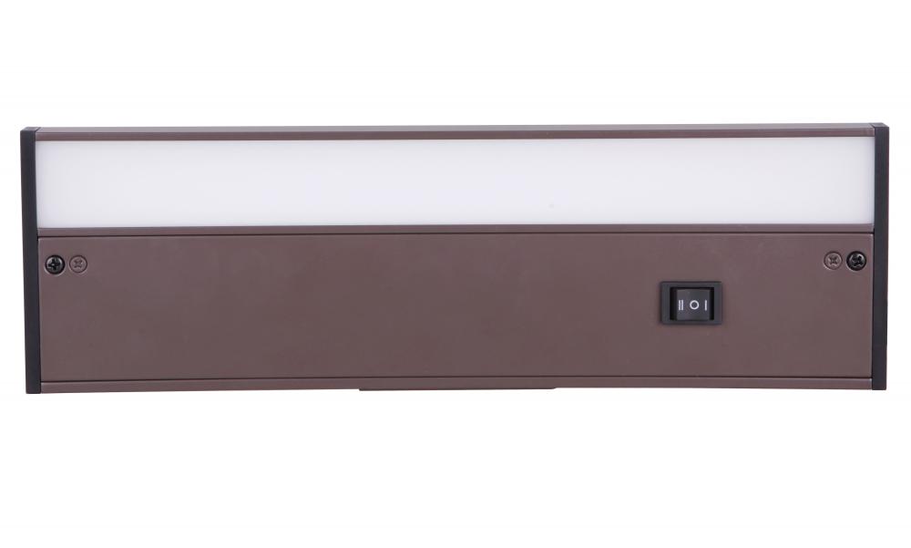 12" Under Cabinet LED Light Bar in Bronze