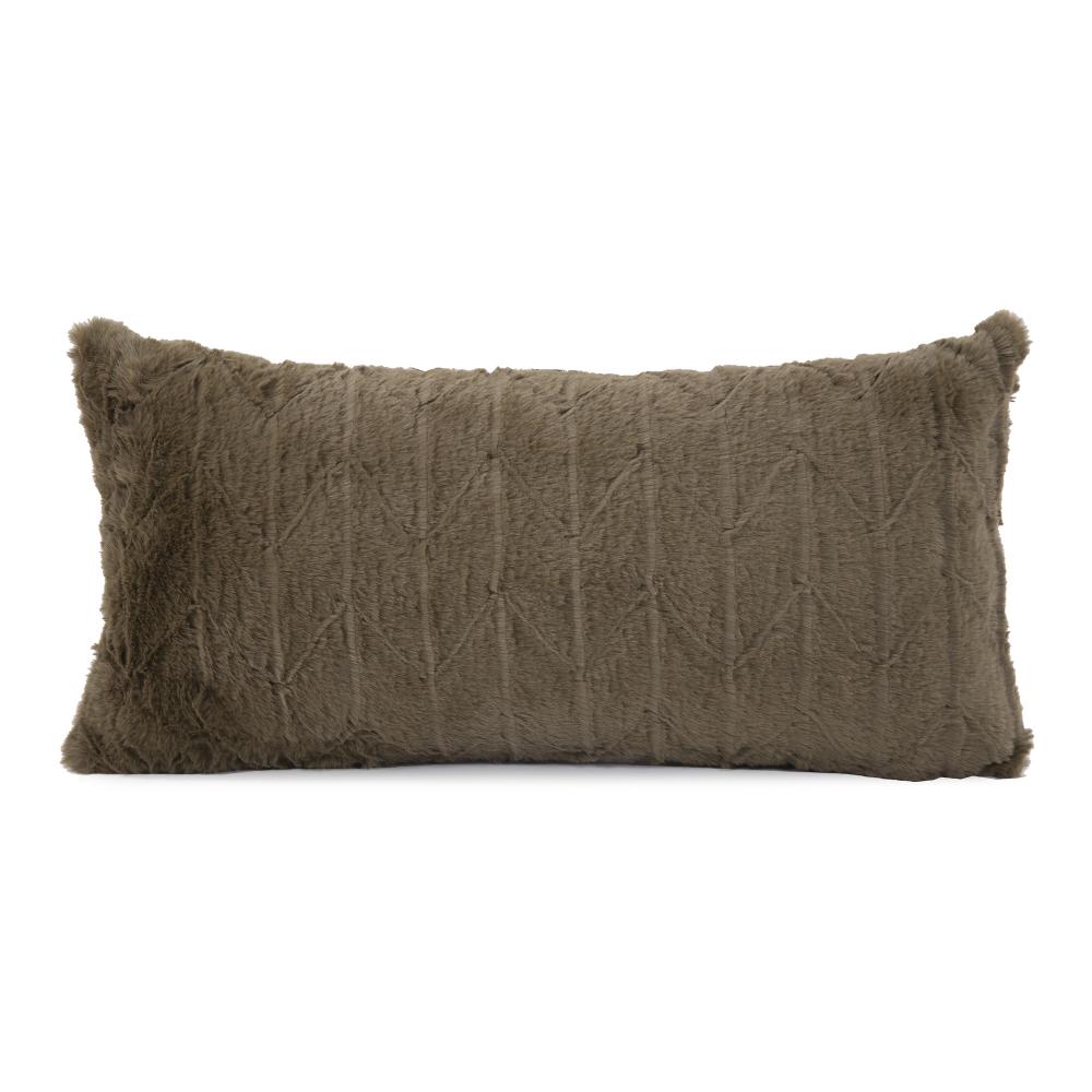 11" x 22" Angora Moss Kidney Pillow