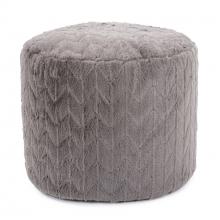 Howard Elliott 872-1093 - Tall Pouf Angora Stone