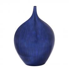 Howard Elliott 22112 - Cobalt Blue Wood Vase - large