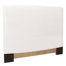 Howard Elliott K122-190 - Twin Slipcovered Headboard Avanti White (Base and Cover Included)