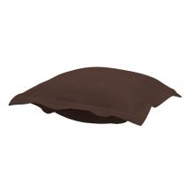 Howard Elliott 310-202P - Puff Ottoman Cushion Sterling Chocolate (Cushion and Cover Only)