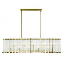 Eurofase 47240-018 - Glasbury 52" Chandelier In Gold