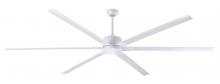 Canarm CP96WH - 96" White Industrial Ceiling Fan with Downrod Mount