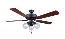 Canarm CF52CAR5BK - CARSON 52 inch Ceiling Fan