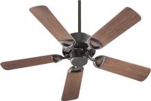 Quorum 143425-95 - Quorum Black 42-Inch Patio Fan 143425