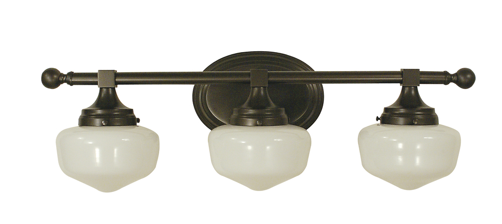 3-Light Polished Nickel Taylor Sconce