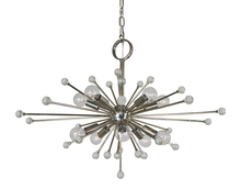 Framburg 3085 SB - 10-Light Satin Brass Supernove Chandelier