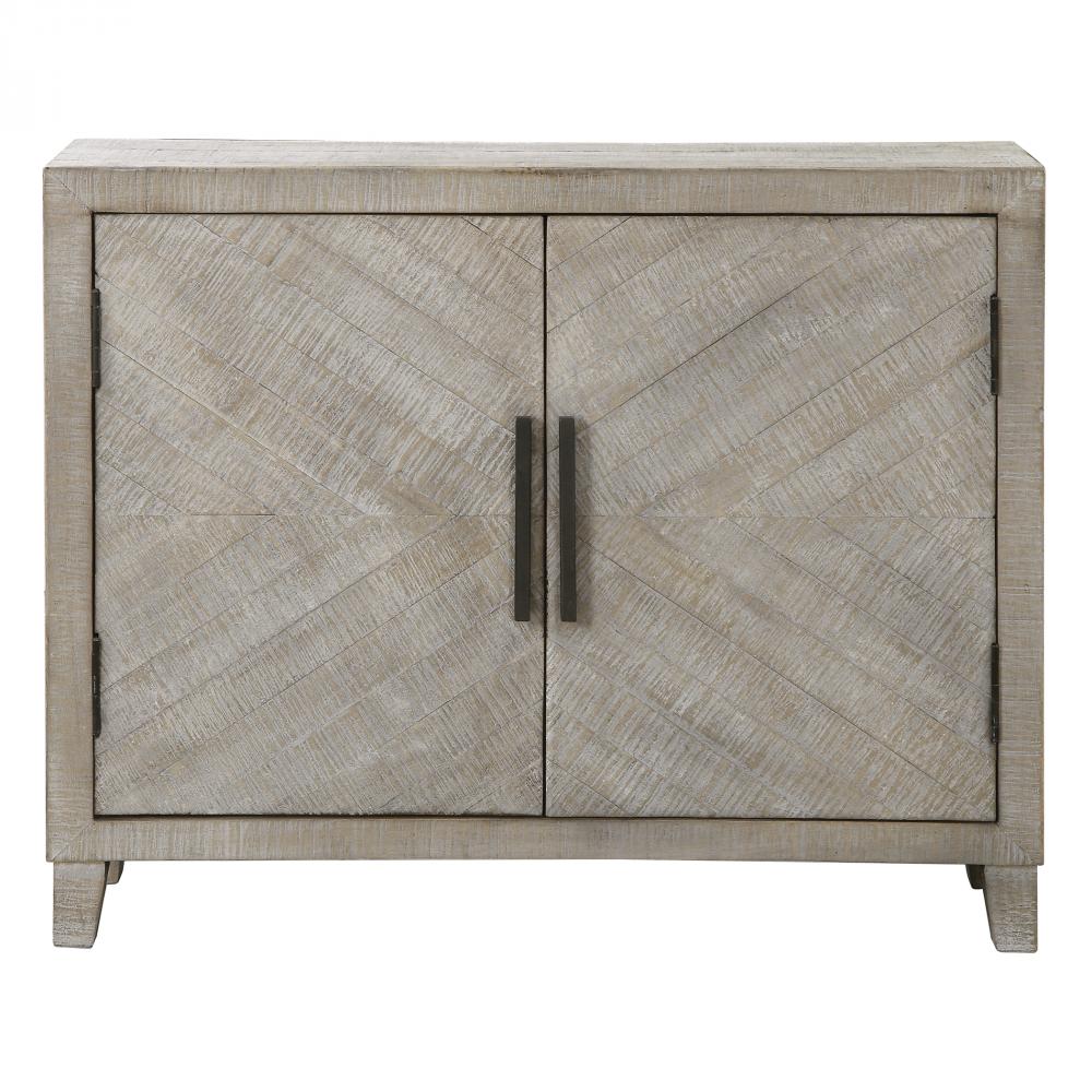 Adalind White Washed Accent Cabinet