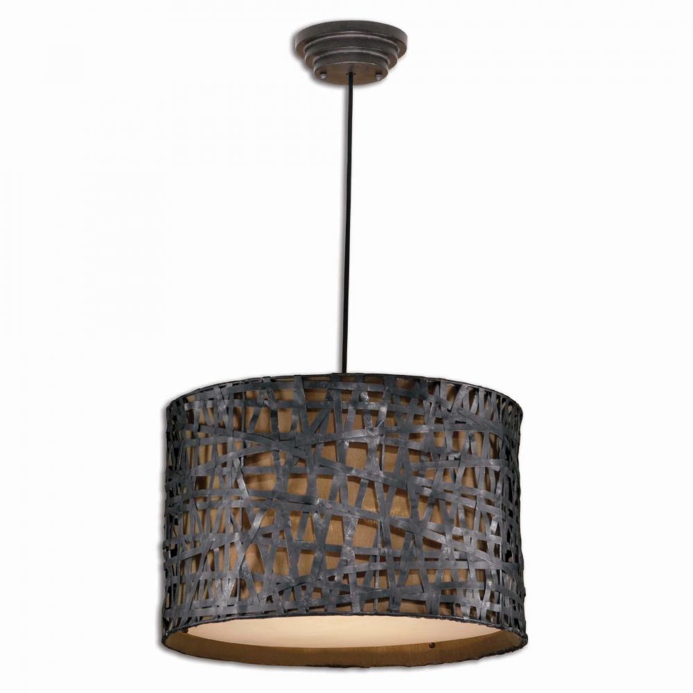 Uttermost 21104 Alita, Black Metal Pendant Li