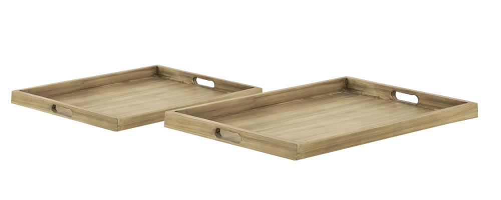 Akin Tray - Set of 2 Natural