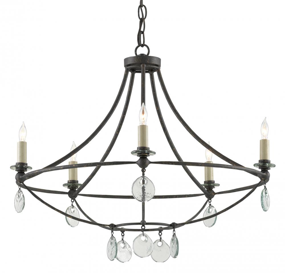 Novella Small Black Chandelier